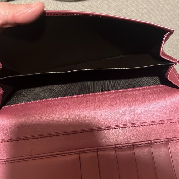 Gucci Guccisima Authentic metallic pink leather wallet - Picture 11 of 15